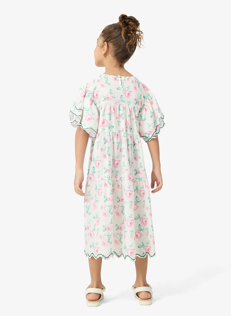 Pinata  Floral Print Summer Dress for Women | Best Price UAE